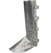 ALU gamašne - od aluminiziranog materijala sa podesivim trakama, univerzalna veličina. EN ISO 11612 (EN 531)
Koristi se za zaštitu nogu na radnim mjestima gdje postoji opasnost od prskanja istopljenog liva, užarenih čestica ili od jake toplote.